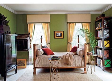 Color On Trend Deep Mossy Olive Green Green Rooms Home Bedroom Green