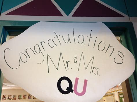 Q & U Wedding Fun!! - Kreative in Kinder