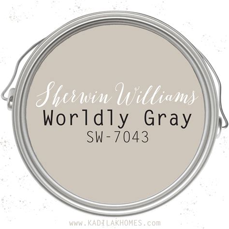 Sherwin Williams Worldly Gray Worldly Gray Sherwin Williams Paint