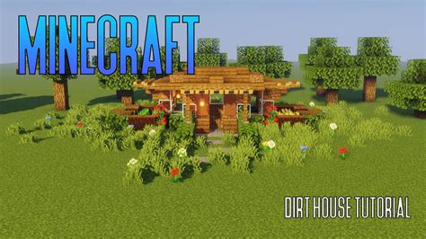 Minecraft How To Build A Dirt House In Minecraft Minecraft House