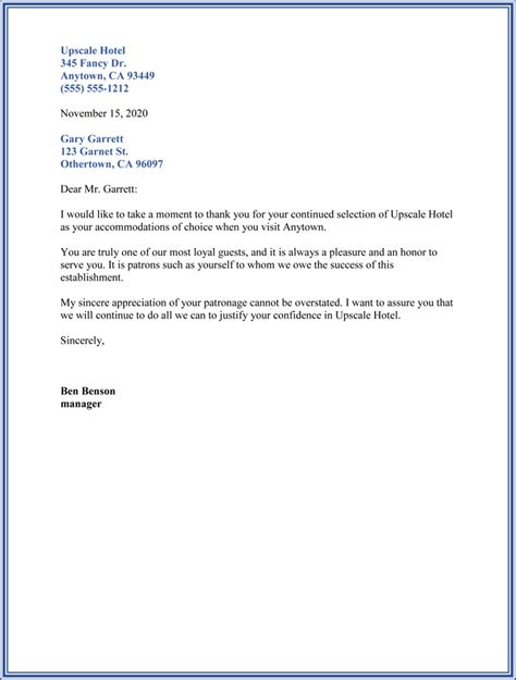 12 Best Customer Thank You Letter Samples Word Pdf