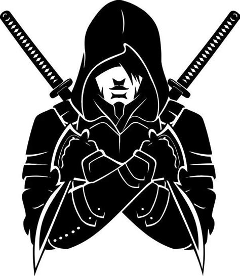 Vector Assassin Graphic Design Vector Arte Ninja Ninja Art Assassin