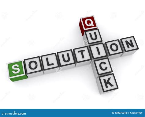 Quick Solution Royalty Free Stock Photography 31581401