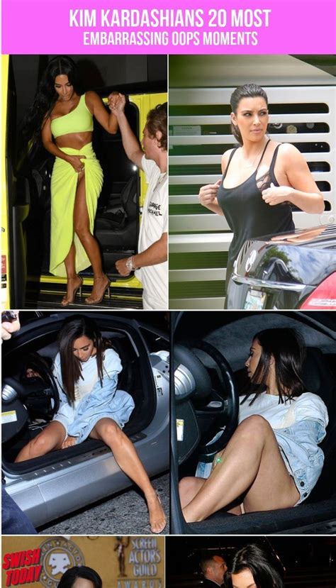 Kim Kardashians 20 Most Embarrassing Oops Moments Oopsmoments Wtf