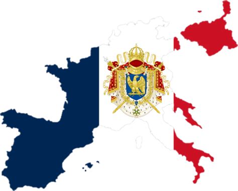 Fileflag Map Of The First French Empire Areas Of Influencepng