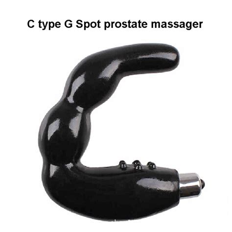 Anal Vibrator G Spot Vibrator Sex Toys For Man C Type Prostate Massager Anal Beads Butt Plug