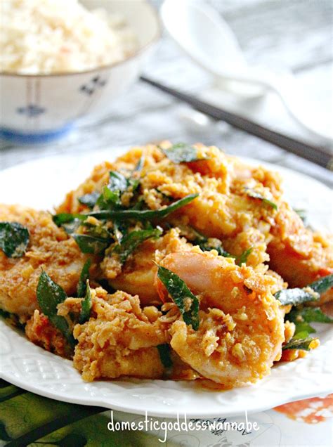 How to store salted eggs: salted egg yolk prawns (牛油黃金虾) | Featuring Purely Fresh ...