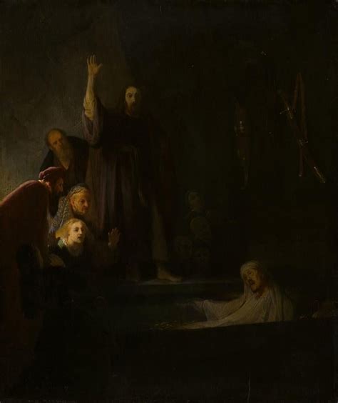 Rembrandt Van Rijn Raising Of Lazarus