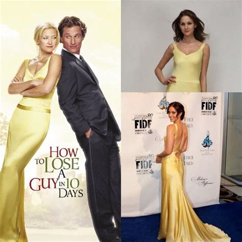 How to lose a guy in 10 days. Kate Hudson Yellow Evening Prom Dress In How To Lose A Guy ...
