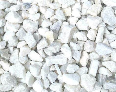 White Limestone 20mm Decorative Aggregate For Driveways