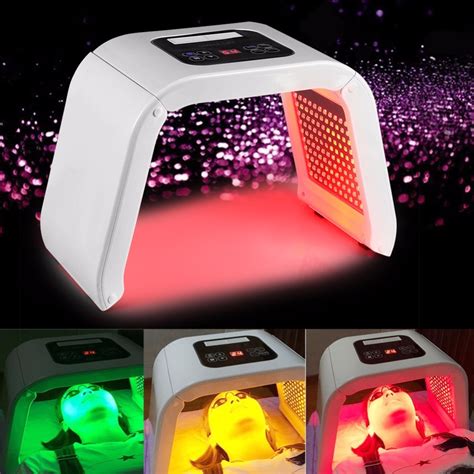 7 Color Led Light Therapy Chart