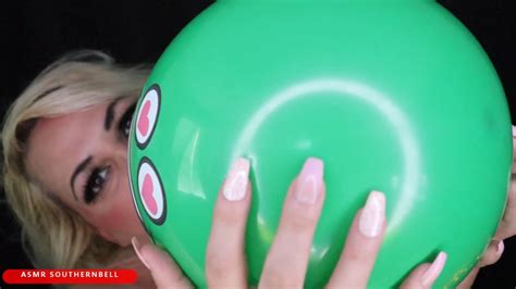 Asmr Blowing Up Multiple Balloons Youtube
