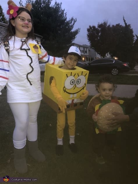 Spongebob Squarepants And Sandy Cheeks Costume