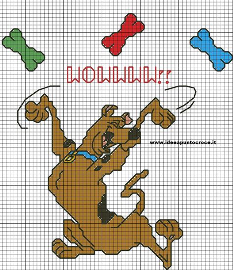 You will receive 5 point for purchasing this product. schema scooby-doo | Cross stitch for kids, Stitch cartoon ...