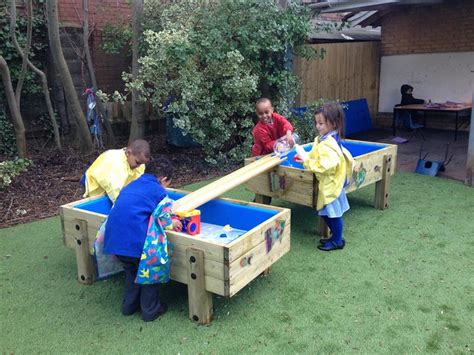 Water Table With Lid For Early Years Children Pentagon Play