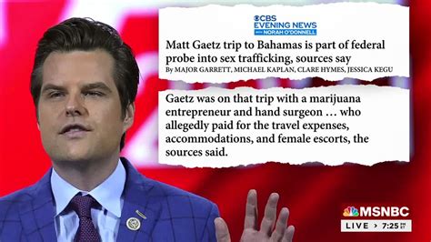 Matt Gaetz Saga Part 5 Possible Sex Trafficking In The Bahamas