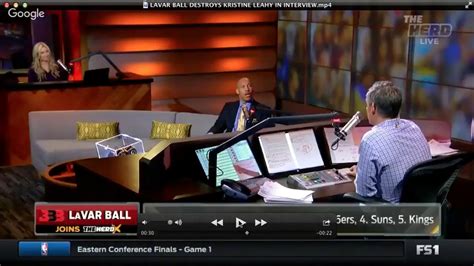 lavar ball and kristine leahy in heated interview youtube