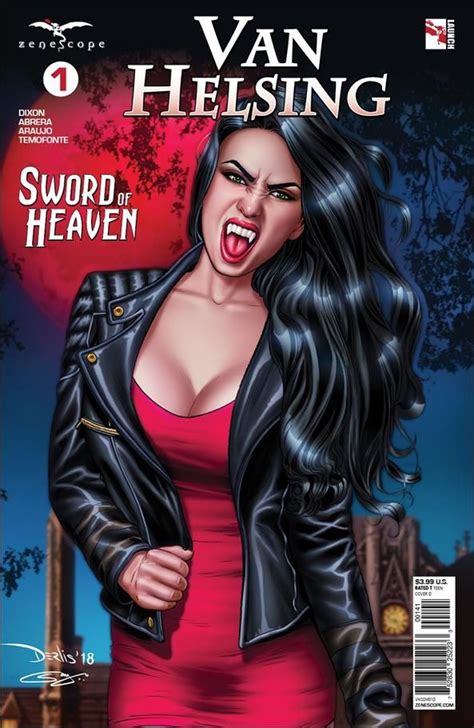 Van Helsing Sword Of Heaven 1 D Nov 2018 Comic Book By Zenescope