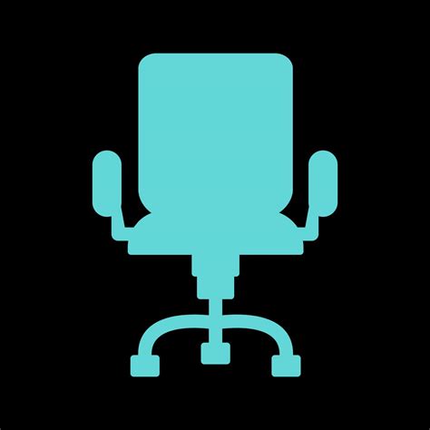Office Chair Vector Icon 17469448 Vector Art At Vecteezy