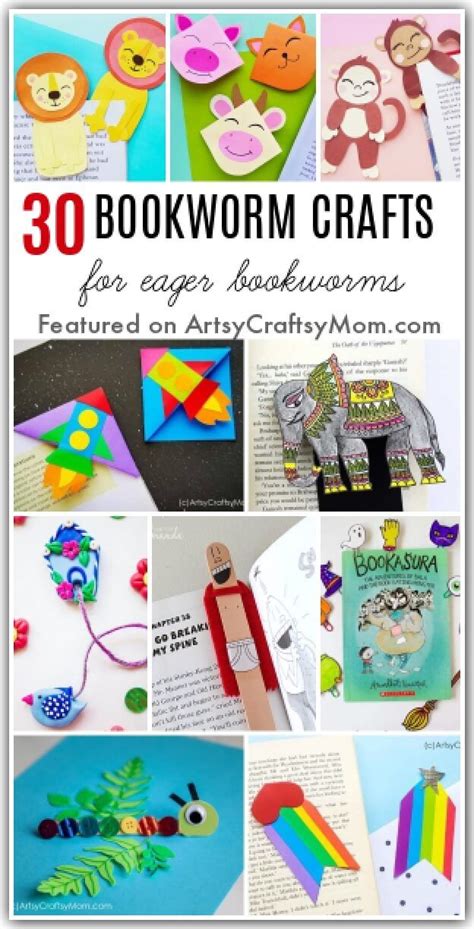 30 awesome bookmark crafts for eager bookworms bookmark craft bookworm crafts book worms