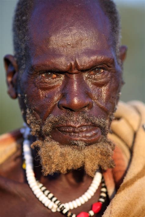 Ethiopian Tribes Suri Old Man Dietmar Temps Photography