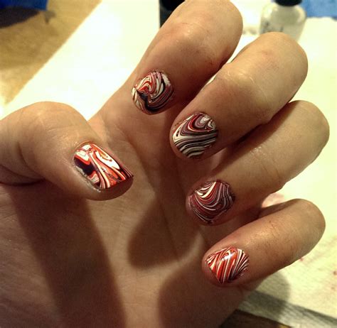 Nails Diy How To Create Marbled Nails Bellatory