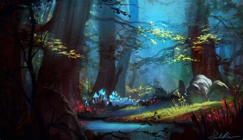 Deviantart Magic Forest Environment Concept Art Fantasy Landscape