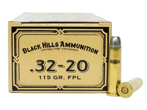 32 20 Wcf 115 Grain Flat Point Lead Black Hills Cowboy Action