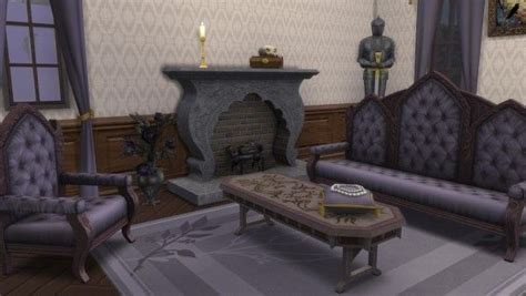 Sims 4 Gothic Furniture Cc