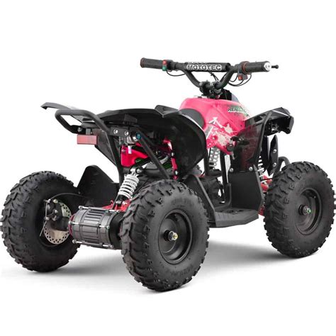 Mototec 36v 500w Renegade Shaft Drive Kids Quad Pink Toy Store Discount