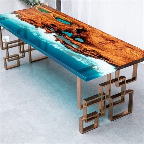 Check spelling or type a new query. Modern wood slab river table solid wood epoxy resin table ...