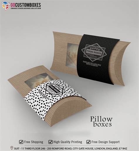 They are perfect to give an adorable look to your products. Get creative custom pillow boxes for your products! #giftboxes #pillowboxes #customboxes # ...