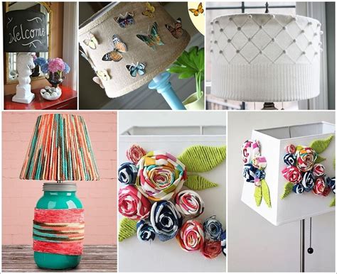 The fun thing about creating your diy lamps is that you can truly customize the look you're going for. 13 Creative Lampshade Makeover Ideas