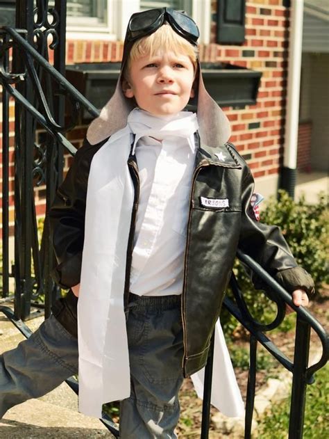 Make A Kids Pilot Costume For Halloween Halloween Costumes For Kids