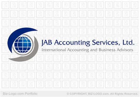 Build a professional looking logo for your accounting firm, personal finance business or cpa company quickly and easily. Accounting Logo Example