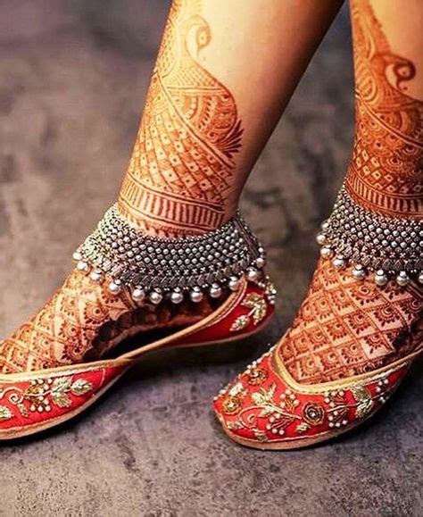 Oversized Jewellery Pieces That Gave Us Legit Maharani Bride Feels Anklet Designs Bridal