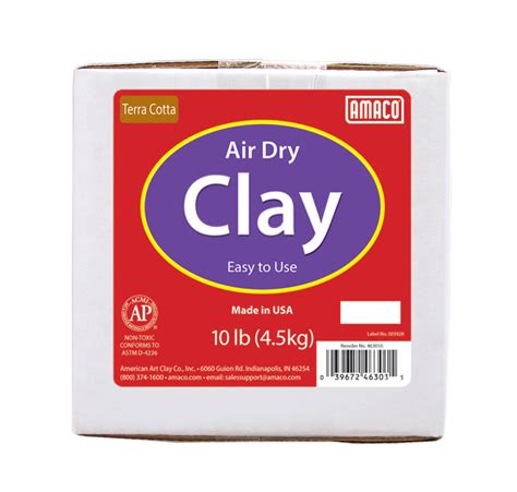 Air Dry Clay Terra Cotta : Air Dry Clay : Clays