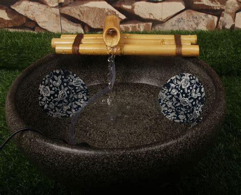 Buy Bamboo Water Fountain Medium 12 Inch Three Arm Style Without Pump