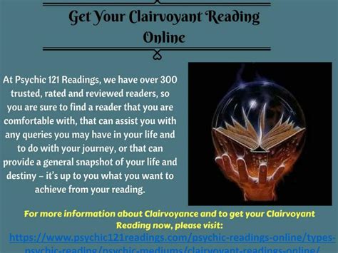 Ppt How Clairvoyant Readings Work Psychic Readings Powerpoint