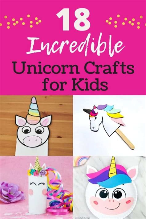18 Easy Diy Unicorn Crafts For Kids So Cute Simply Full Of Delight