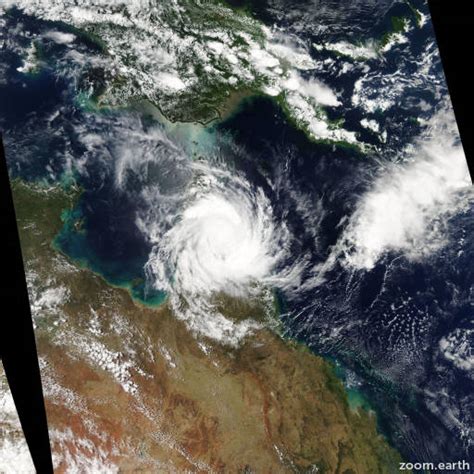 Severe Tropical Cyclone Nathan 2015 Zoom Earth
