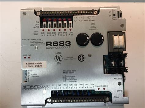 Automated Logic Corp R683 Control Module For Sale Online Ebay