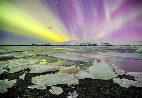 Mybestplace The Northern Lights Of Jokulsarlon One Of The Most