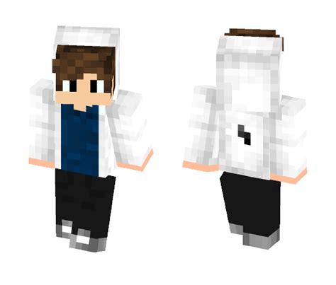 Get White Hoodie Minecraft Skin For Free Superminecraftskins