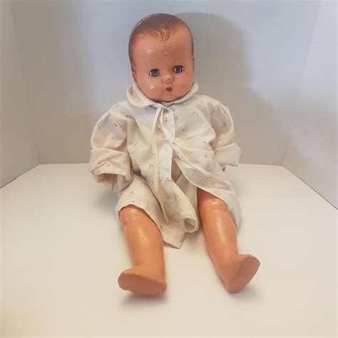 Super Rare Canadian Antique Earle Pullan Composition Doll Rare Etsy