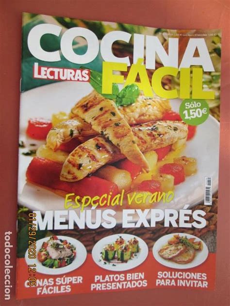 Cocina fácil es una gran ayuda para las amas de casa que a diario se preguntan ¿qué hago hoy de comer? revista lecturas cocina fácil - nº 235 - especi - Comprar ...