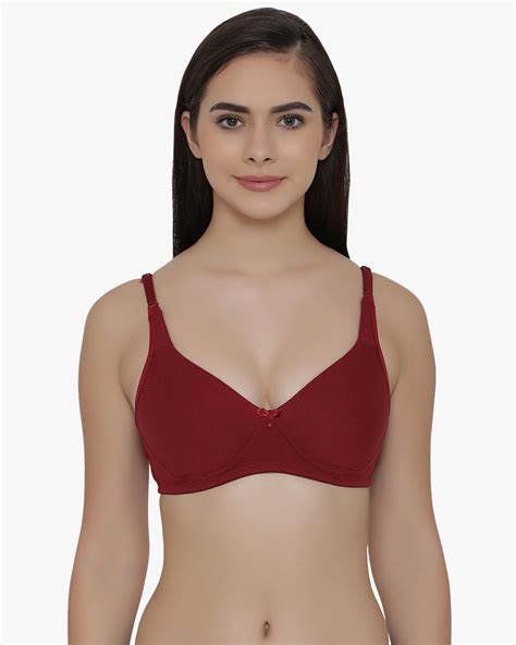 Buy Clovia Non Padded Non Wired Full Coverage Bra With Double Layered