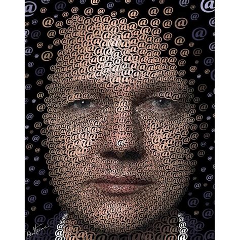 Digital Circlism Portraits Of Celebrities By Ben Heine