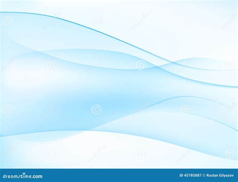 Abstract Blue Wavy Background Stock Vector Illustration Of Abstract