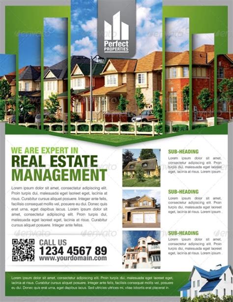 Showcase Of High Quality Real Estate Flyer Templates
